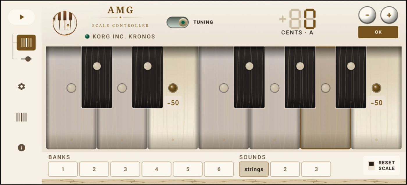 AMG Scale Controller — Ivory light skin